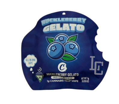 Photograph of product: Cookies Huckleberry Gelato Disposables 1.0g