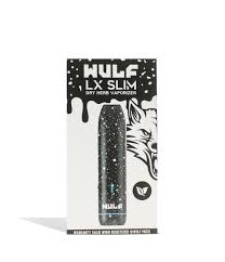 Photograph of product: Wulf LX Slim Dry Herb Vaporizer Black White Spatter