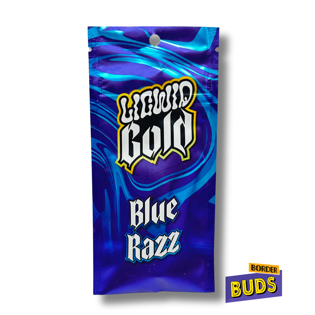 Photograph of Product: Blue Razz | Liquid Gold | 1g | Cartridge