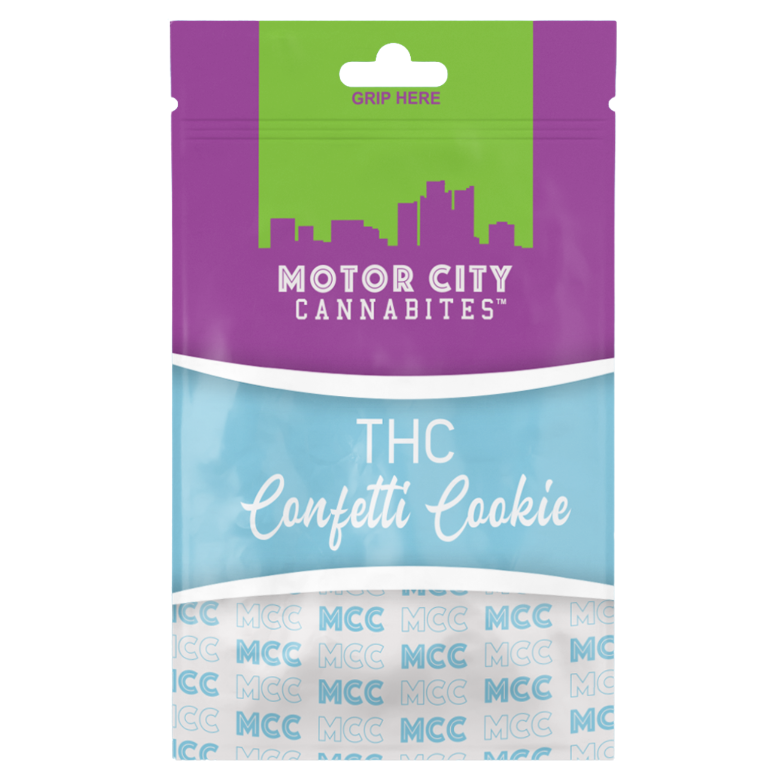 Photograph of product: Motor City Cannabites | Confetti Cookie | Baked Good | 200mg