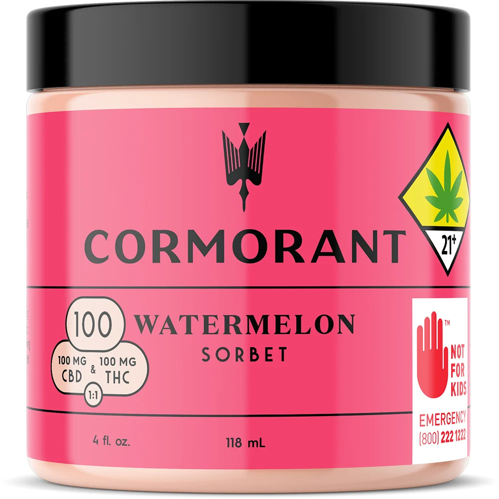 Photograph of product: Watermelon 1:1 CBD Sorbet | 4oz