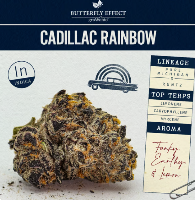 Photograph of product: Cadillac Rainbow 2.83g