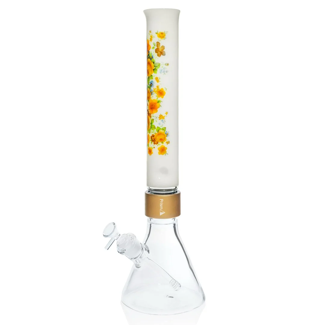 Photograph of product: Bong - Prism Pipes 18" - Vintage Floral Beaker