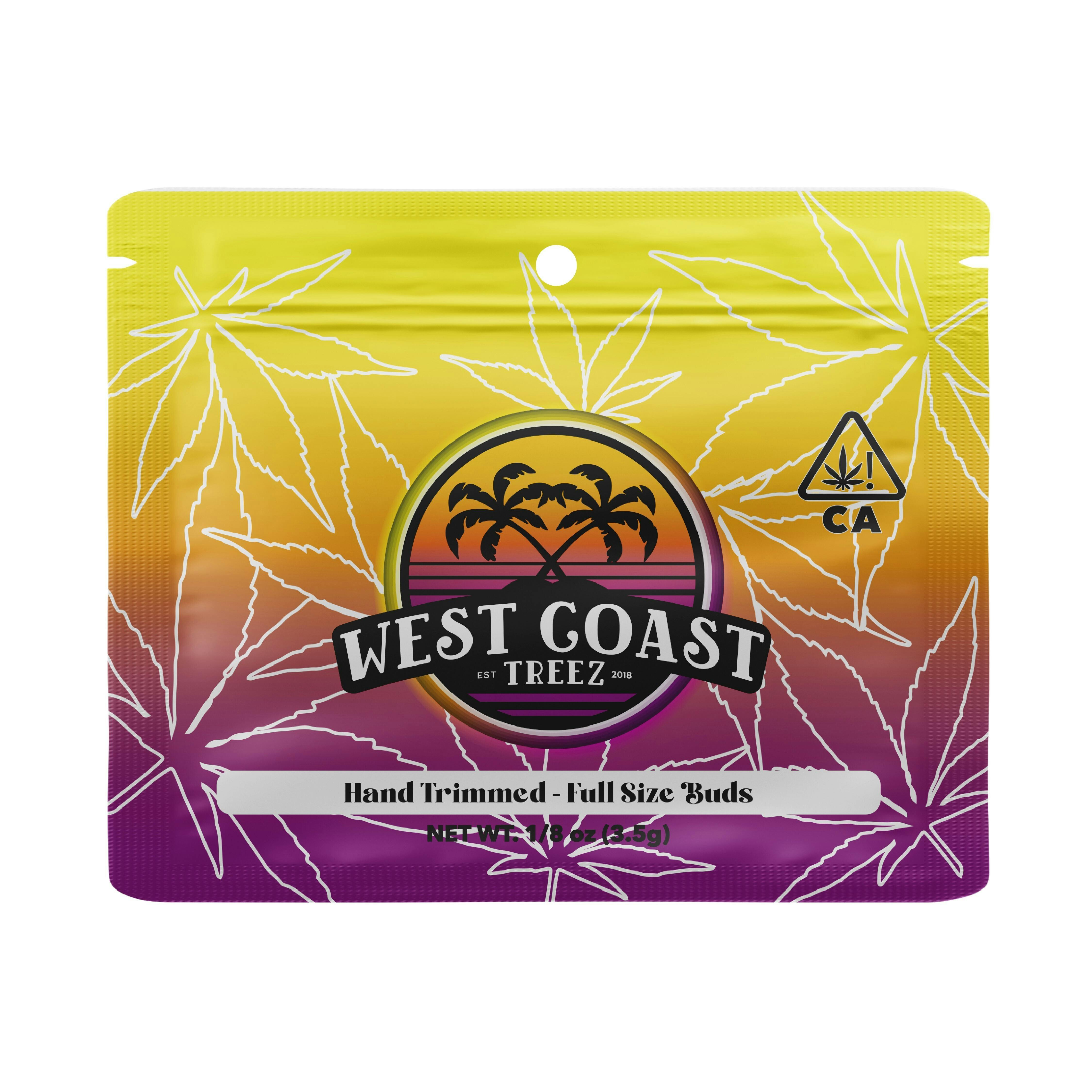 Photograph of product: West Coast Treez | Banana Og | 3.5g