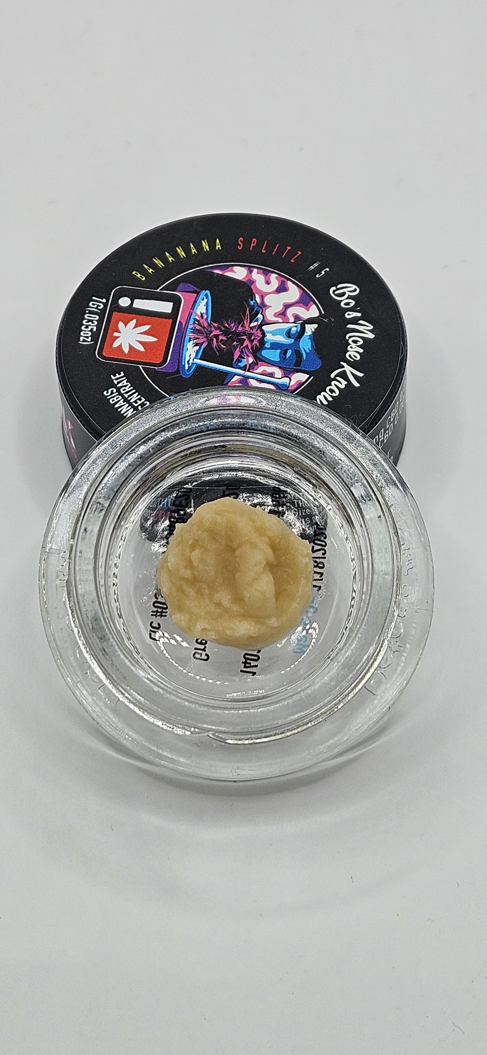 Photograph of product: BNK - Strawberry Bubbles 90u Rosin
