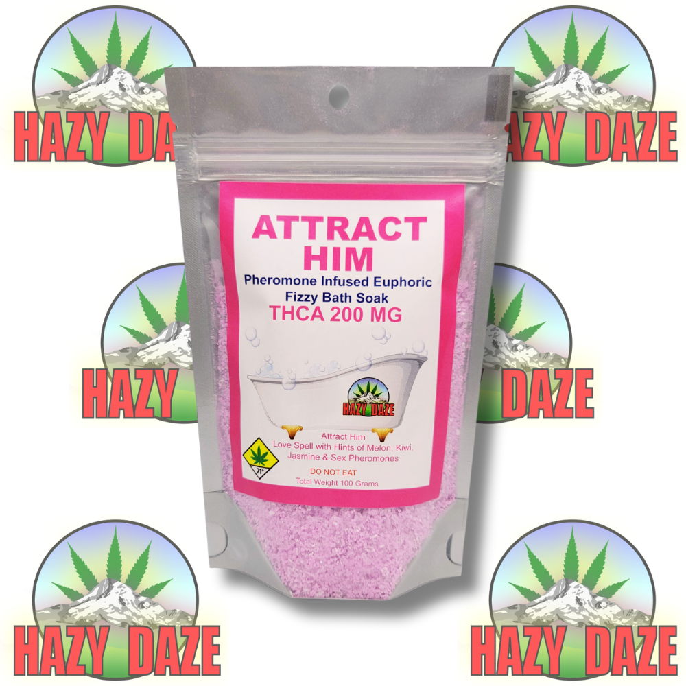Photograph of product: Bath Fizz Attract Him - Bath Fizz - 200g