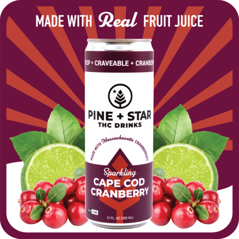 Photograph of product: Cape Cod Cranberry  | 5mg | Pine + Star