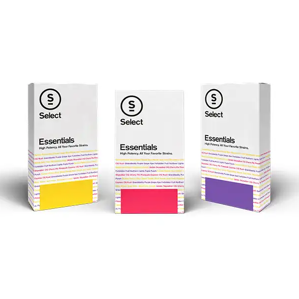 Photograph of product: Select Essentials Super Sour Diesel (S) Vape Cartridge 1g