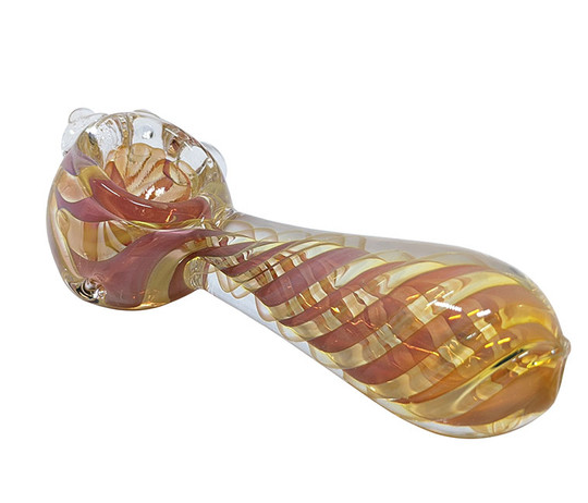Photograph of product: 3" Fumed Swirl Hand Pipe