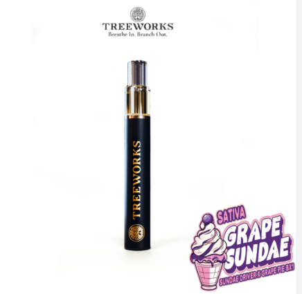 Photograph of product: Grape Sundae - Oui'd Live Rosin Wand - Treeworks