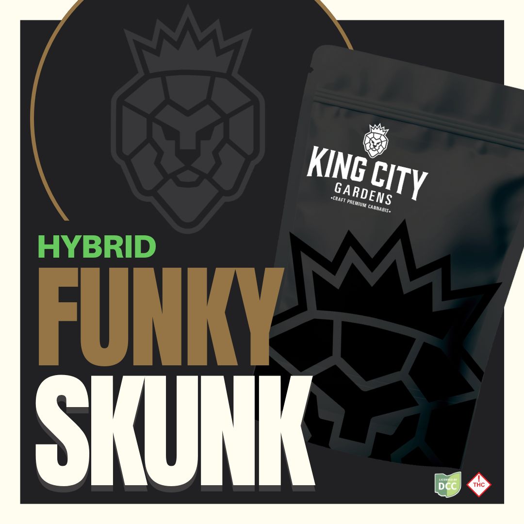 Photograph of product: King City Gardens | Funky Skunk | 14.15g