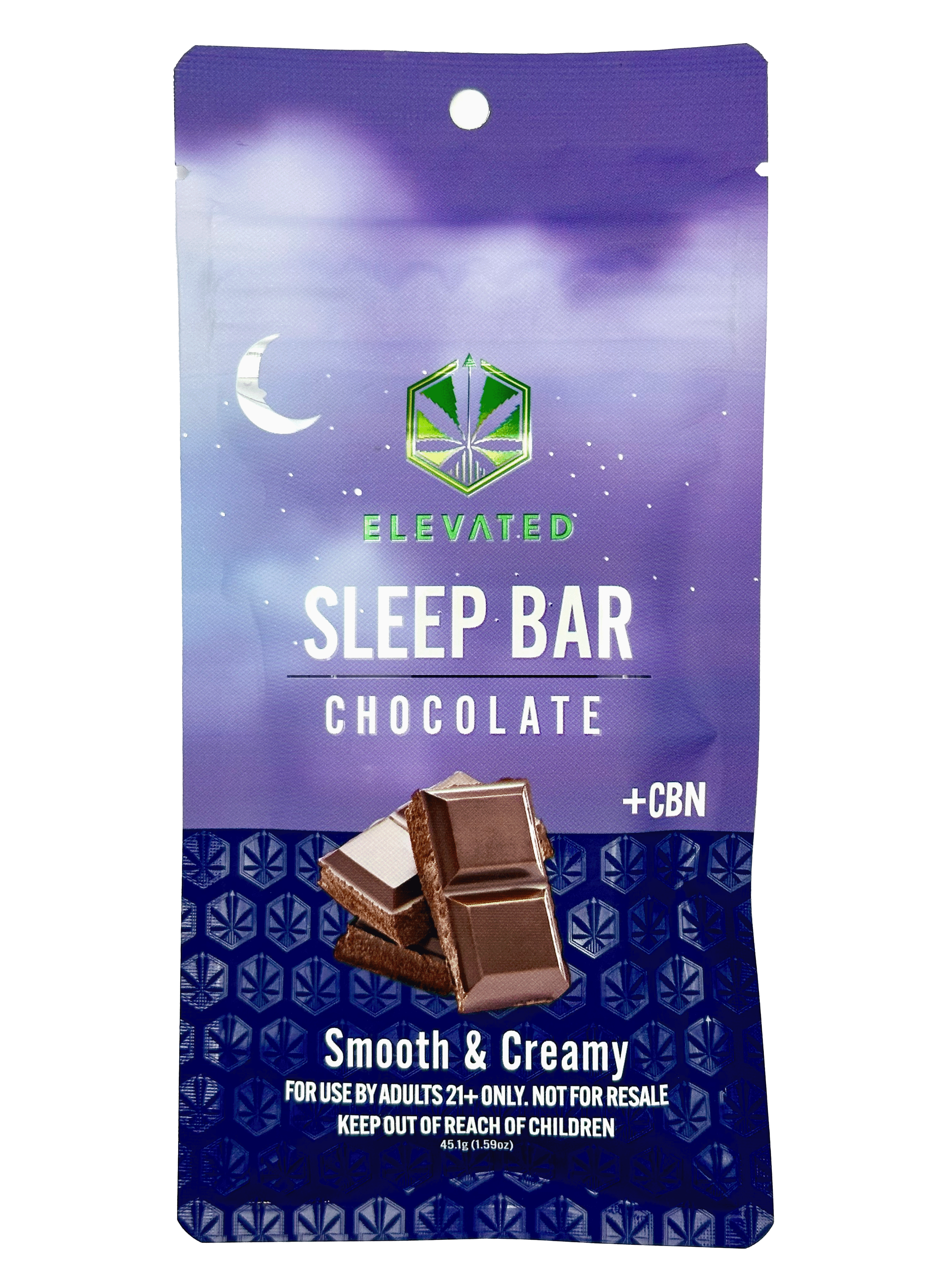 Photograph of product: Elevated - Chocolate - 100mg - Milk Sleep (I)