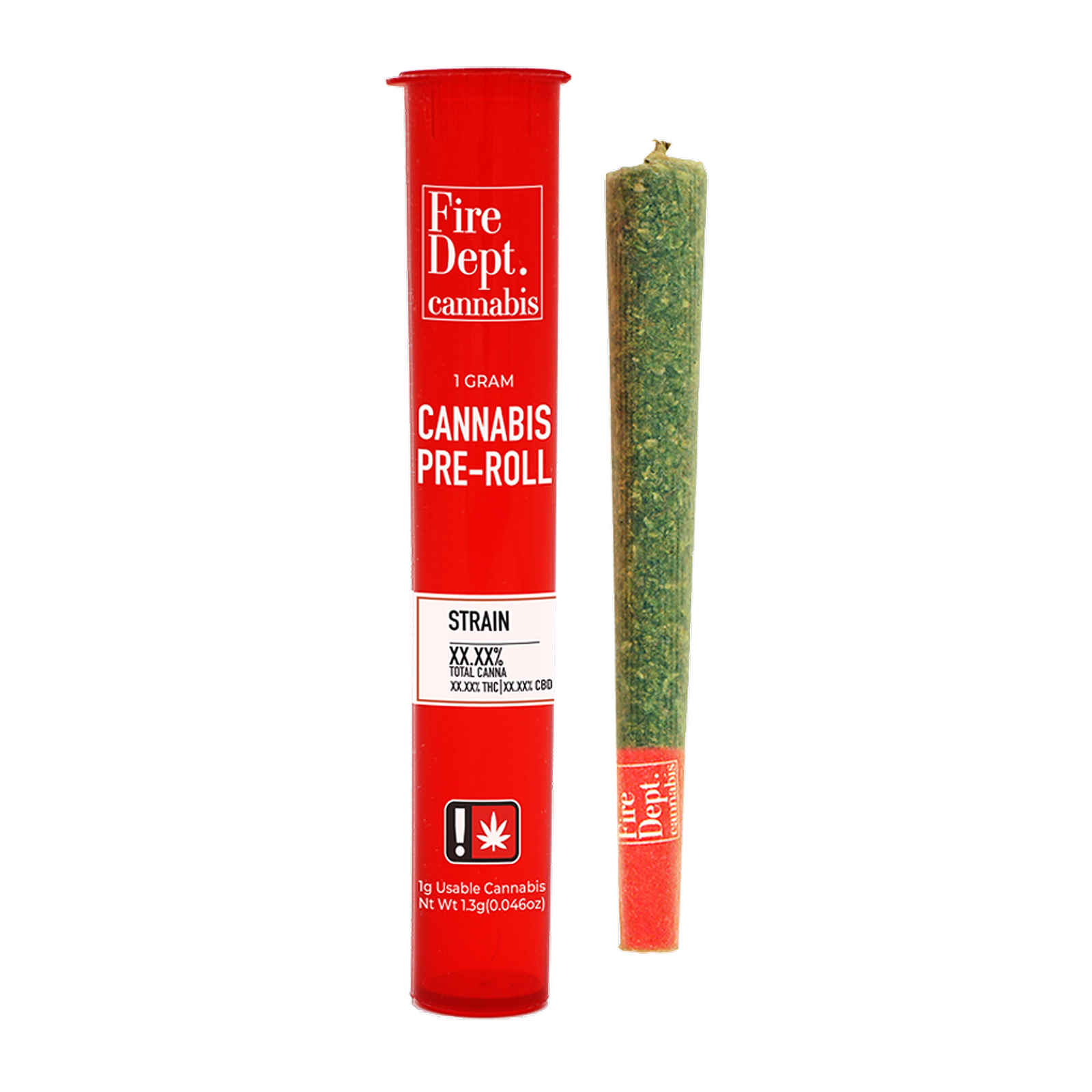 Photograph of product: Fire Dept. - MAC -  1g Pre-Roll (S)