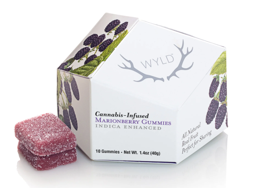 Photograph of product: Wyld Marionberry Gummies