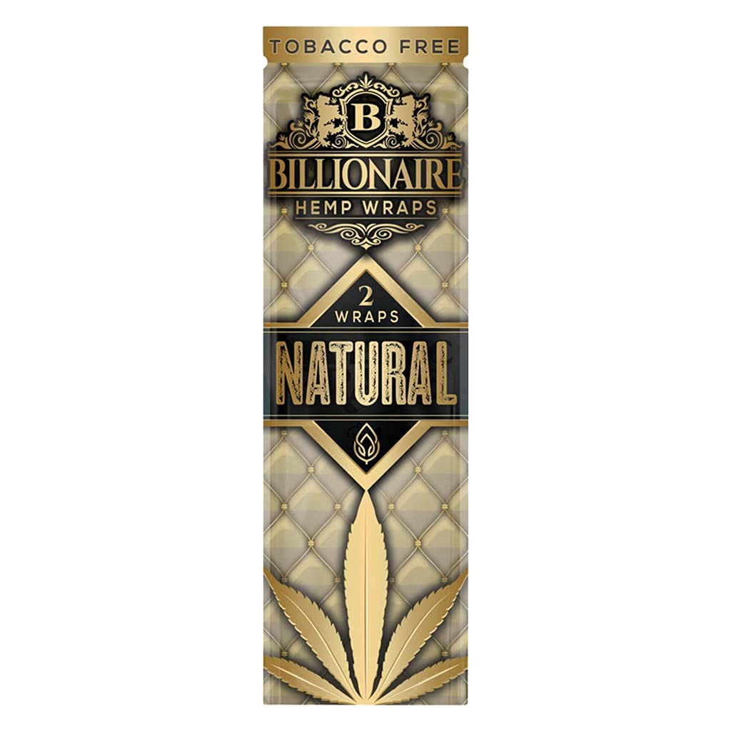 Photograph of product: Billionaire Hemp Wraps | Natural