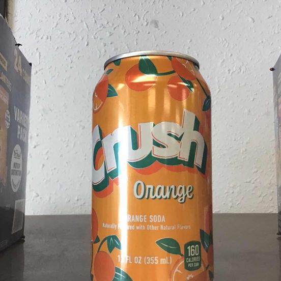 Photograph of product: Orange Crush Can - 