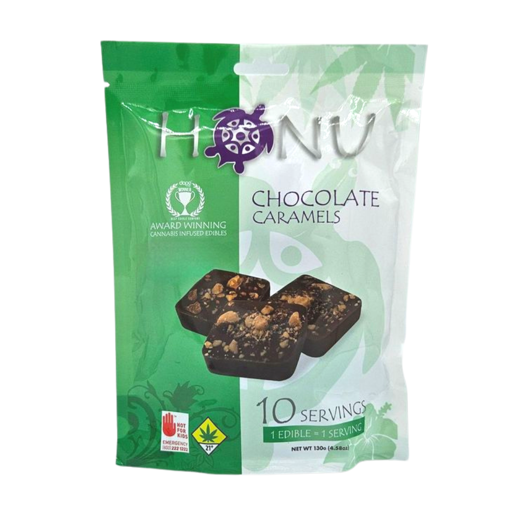 Photograph of product: Chocolate Caramels Oui'd | 10pk
