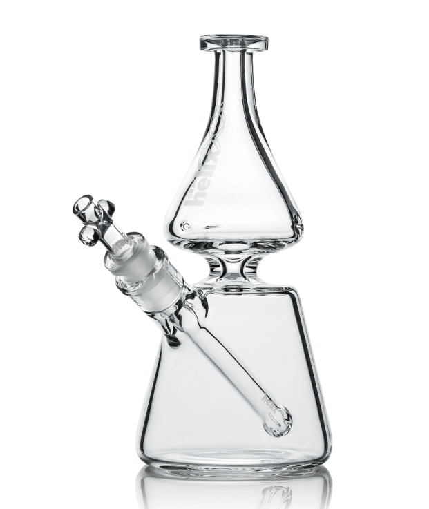 Photograph of product: HELIX CLEAR BEAKER BASE WATER PIPE