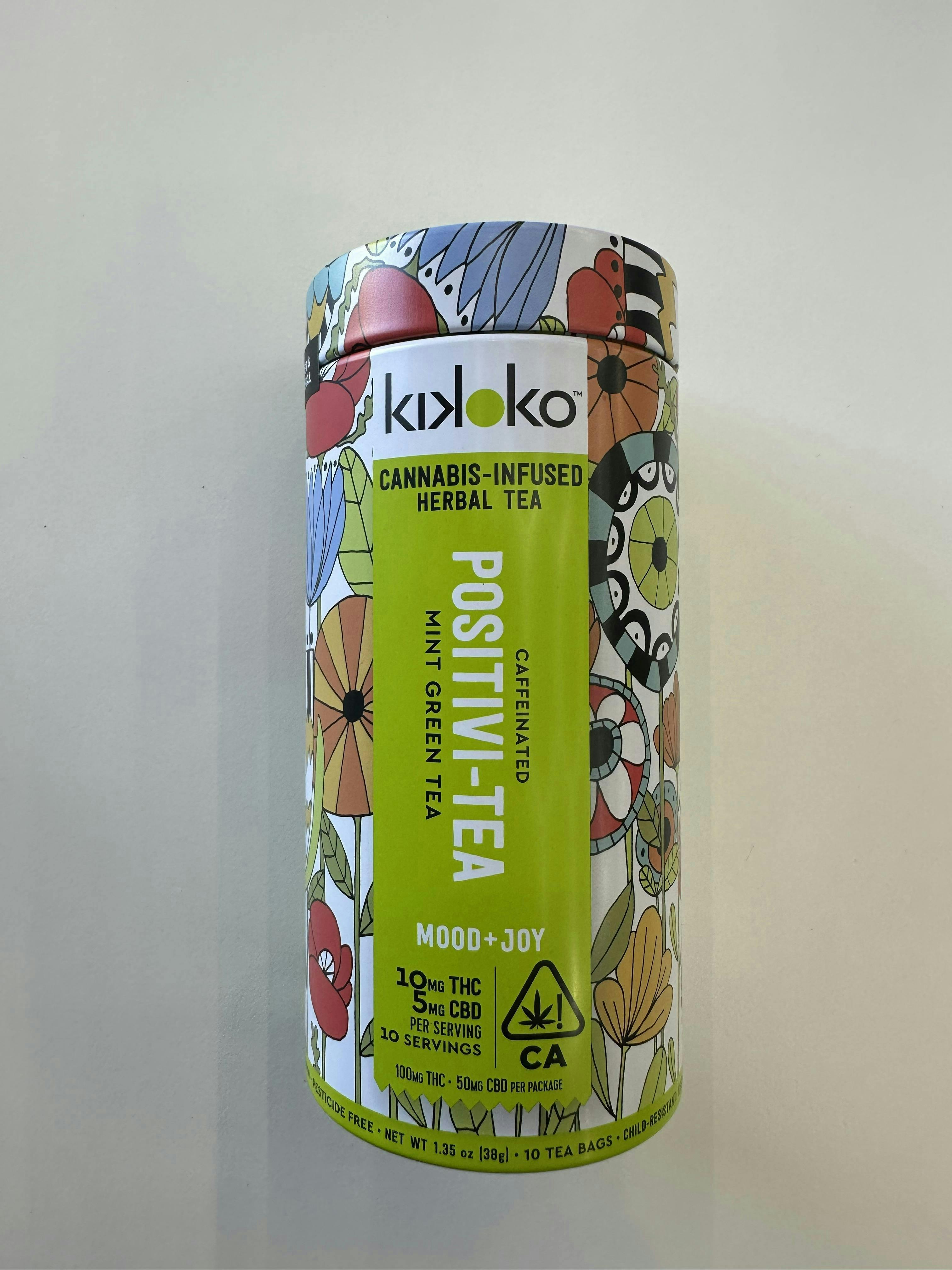 Photograph of product: Kikoko - Kikoko- Positivi-Tea- 10 pk. Tin