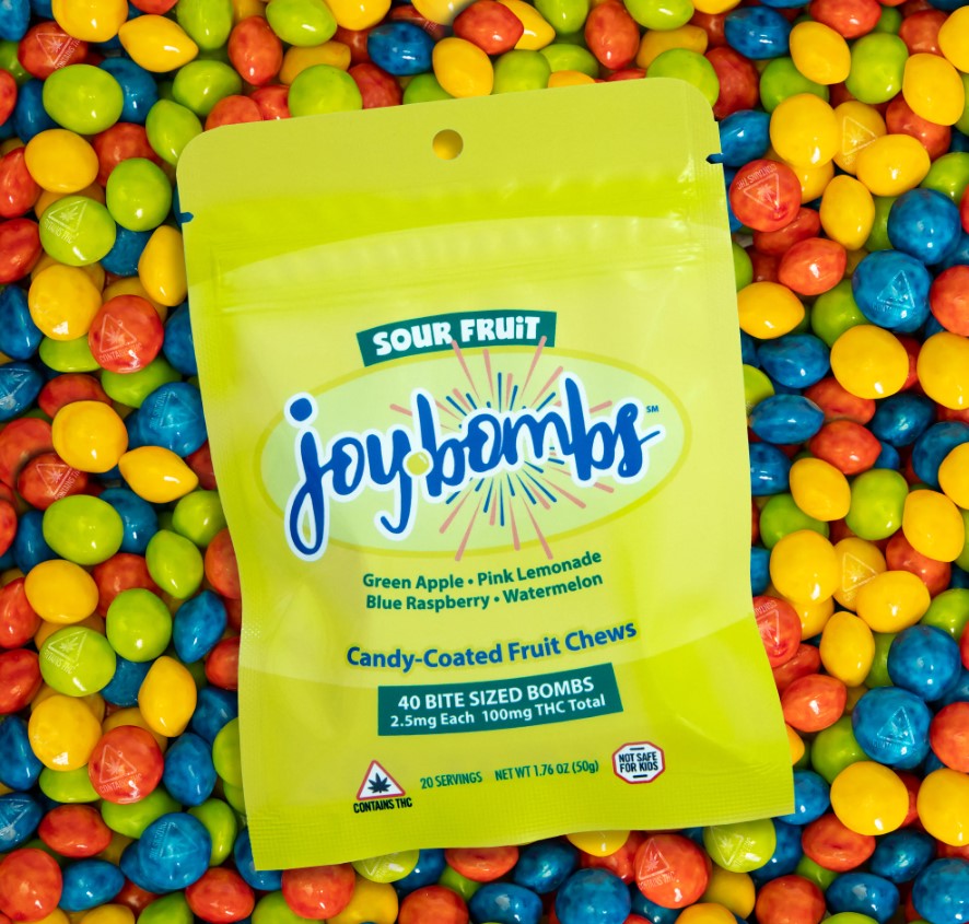 Photograph of product: Joybombs Sour (2.5mg, 40 pack)