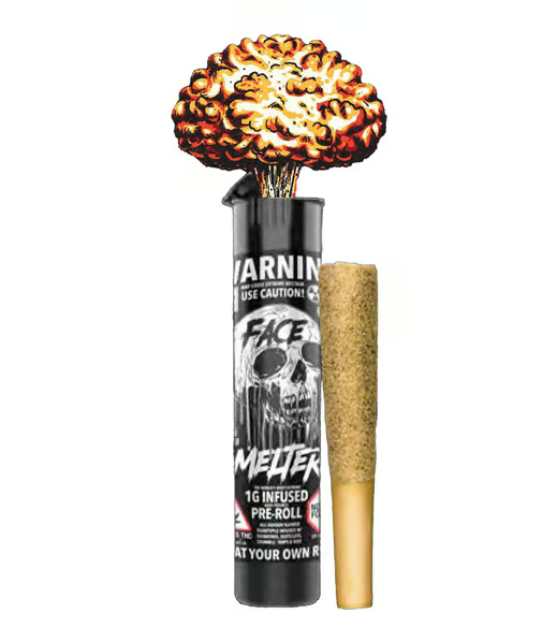 Photograph of product: 5X Infused Pre-Roll - Octannihilator - 1g