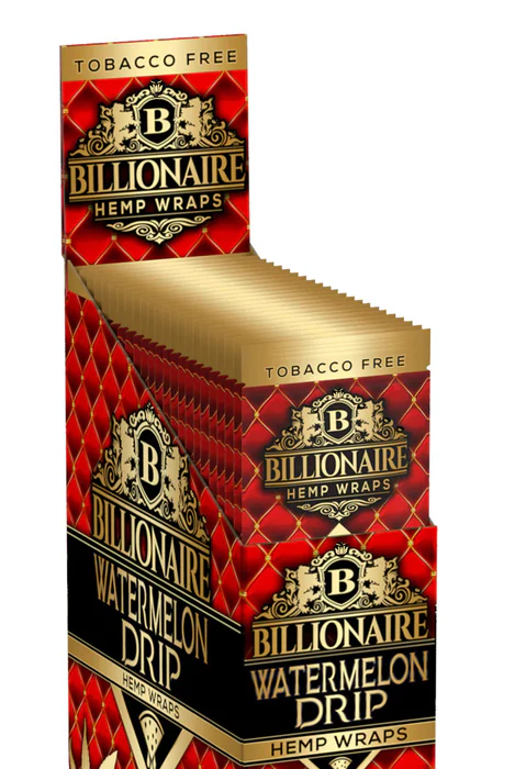Photograph of product: BILLIONAIRE | MILLI MANGO | HEMP WRAPS | TOBACCO FREE