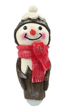Photograph of product: 6" Holiday Frosty Snowman Hand Pipe