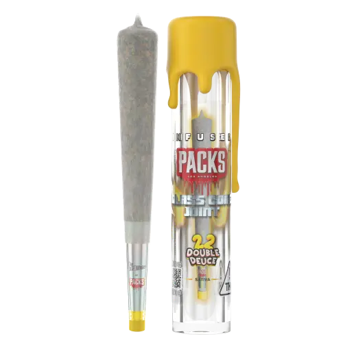 Photograph of product: DOUBLE DEUCE - CLASSIC CONE INFUSED PRE-ROLL - 1.5g