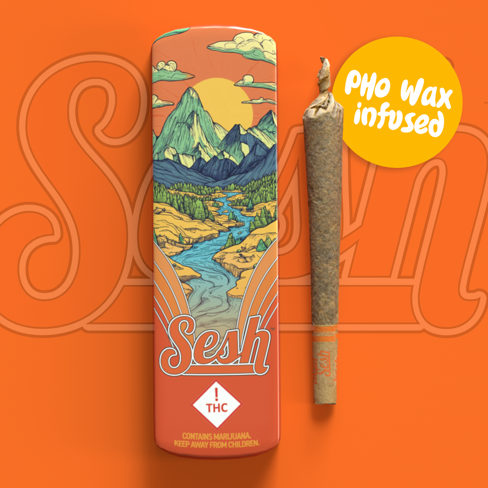 Photograph of product: Sherbanger X Old Toby Infused Single Joint