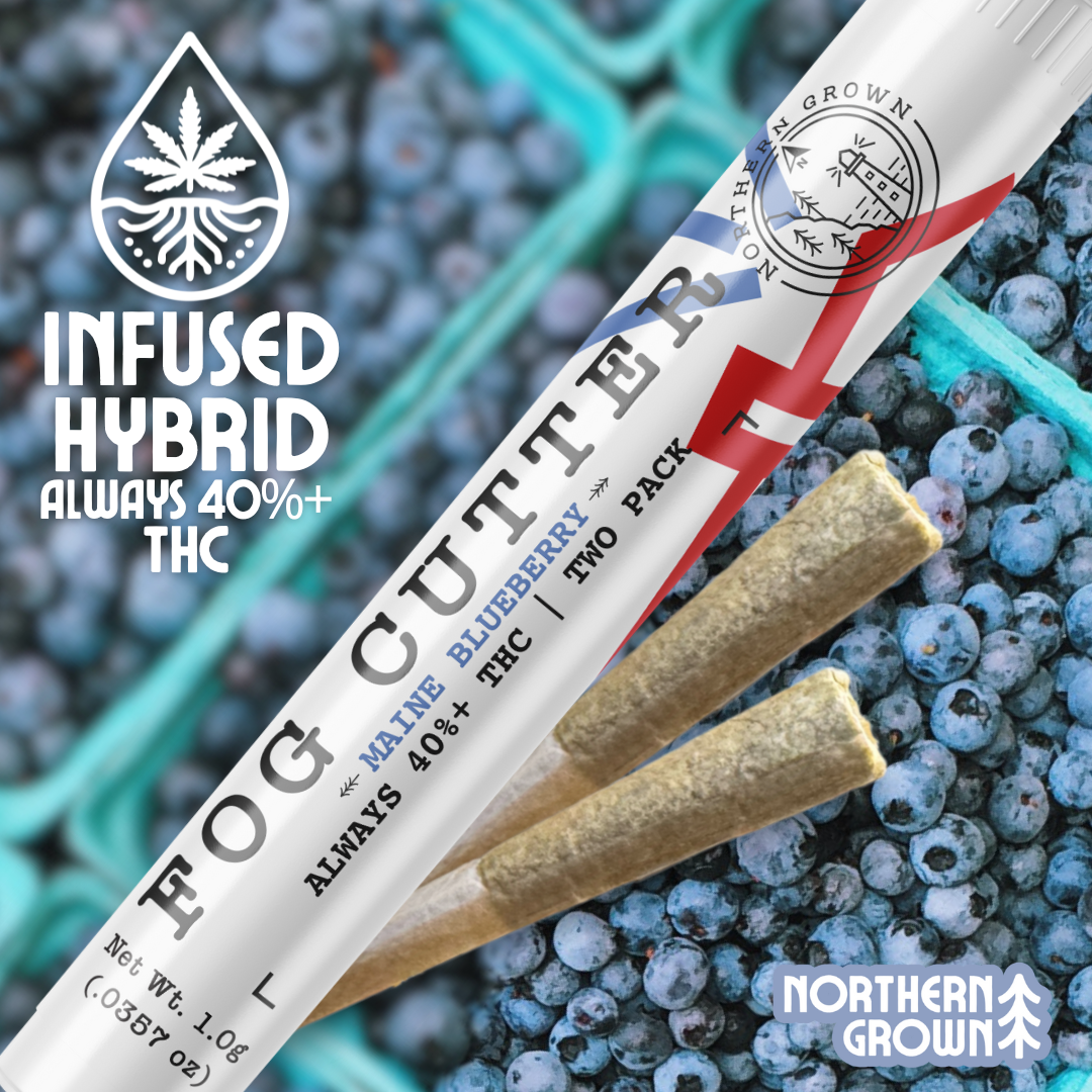 Photograph of Product: Fog Cutter Maine Blueberry Pre-Roll (2ct)