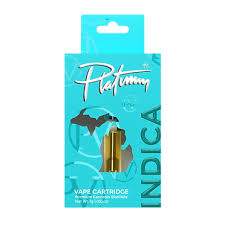 Photograph of product: Platinum Vape | Apples & Bananas | 1G 510 Distillate Cartridge