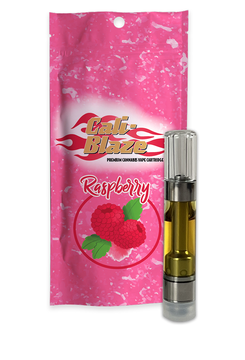 Photograph of product: Cali Blaze | Raspberry 510 Distillate Cartridge