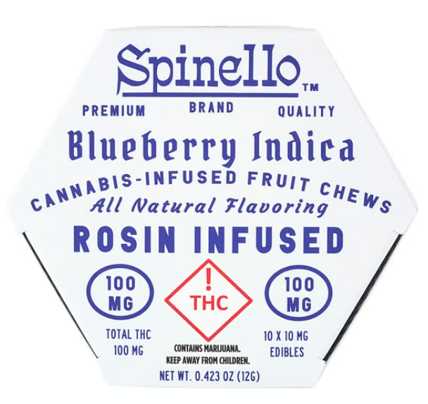Photograph of product: Blueberry Rosin Gummies 10pk ( I ) | 100mg