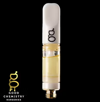 Photograph of product: Good Chemistry | Peach Crescendo - Live Rosin Cart