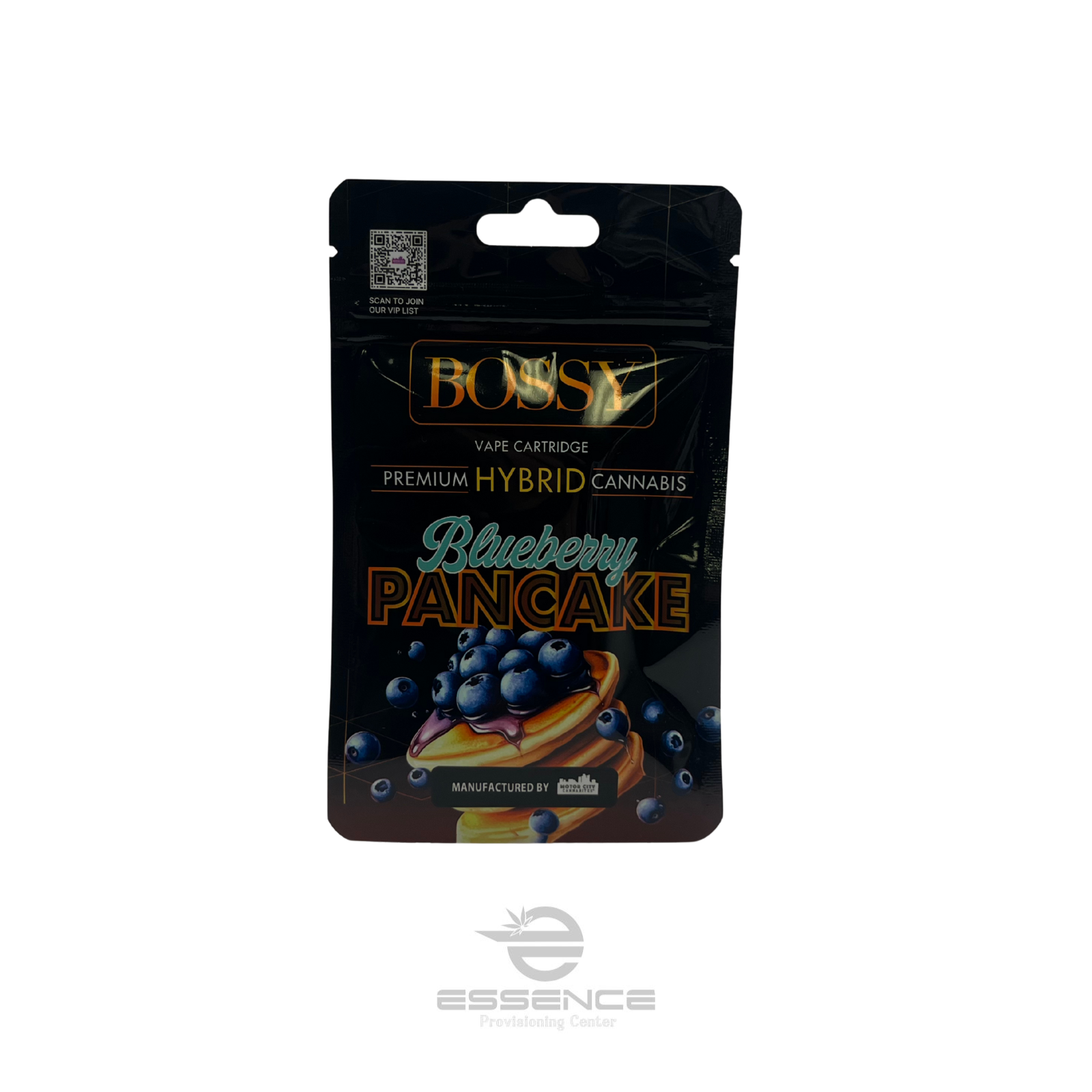 Photograph of product: BOSSY- Blueberry Pancake Vape