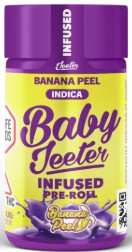 Photograph of product: Baby Jeeter - Banana Peel - 5ct Infused Prerolls