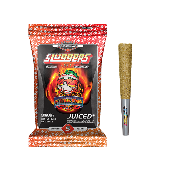 Photograph of product: Fire OG | 0.7g Infused Joint | 5-Pack