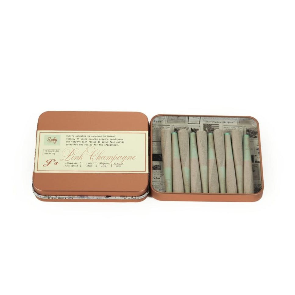 Photograph of product: Ruby Farms | Pink Champagne | au chocolat Infused Pre-Roll 10pk | 5g