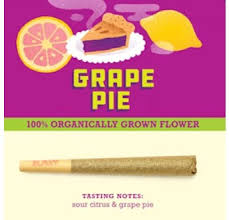Photograph of product: Grape Pie | Organic Pre-Roll | 1g