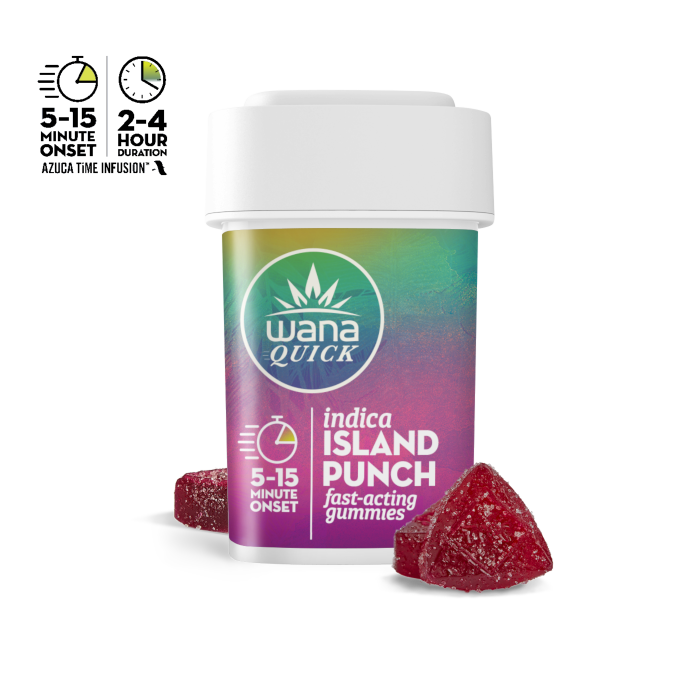 Photograph of product: Island Punch | Fast Acting | 5mg/20ct Gummies
