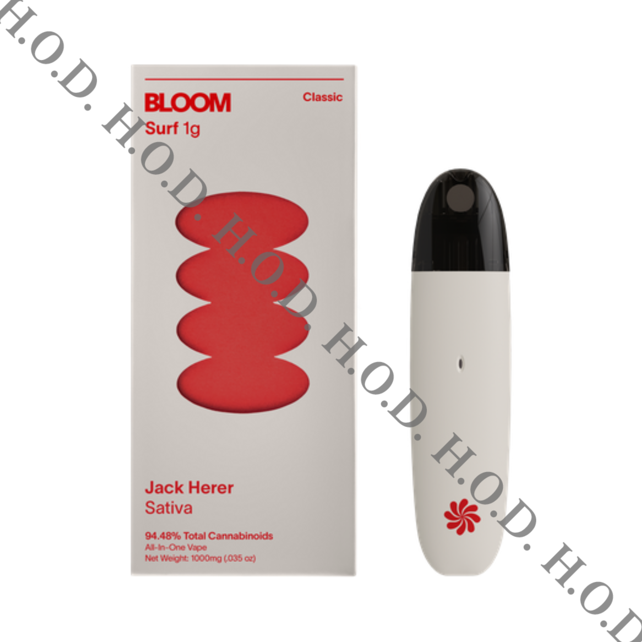 Photograph of product: Bloom Jack Herer Disposable 1g