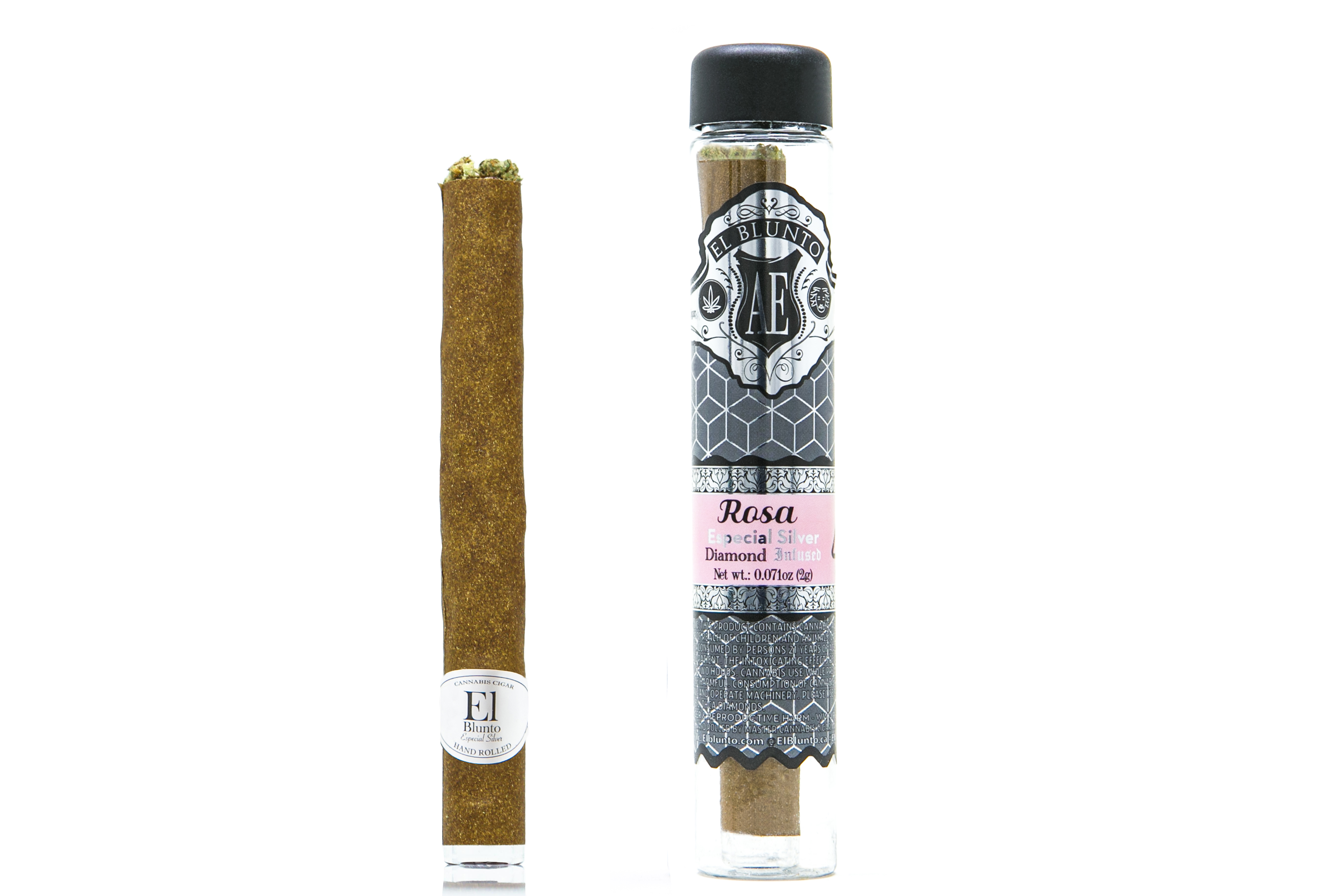 Photograph of product: EL BLUNTO (ROSA) au chocolat-INFUSED CIGAR (1.65G)