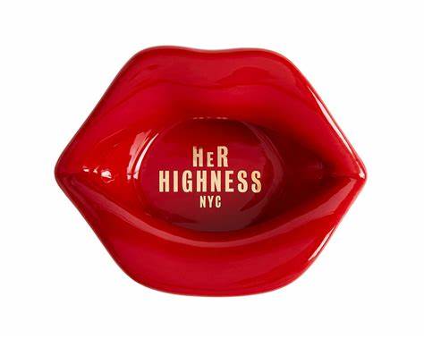 Photograph of product: HeR Highness Lip Service Ashtray