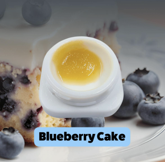 Photograph of product: Glazed Blueberry Cake 1g Wax