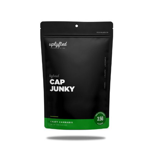 Photograph of product: Uplyfted 3.5g Cap Junky