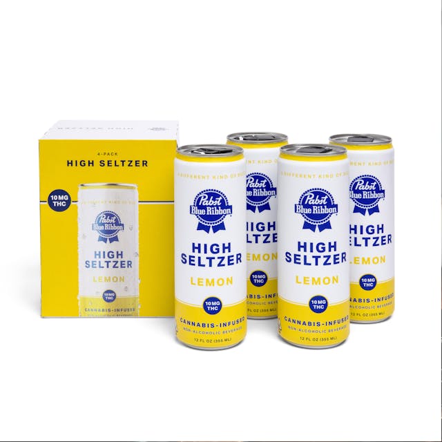 Photograph of product: Lemon 4pk - 10mg Drink - 
