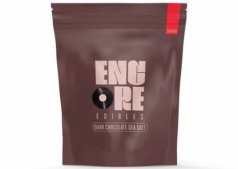 Photograph of product: Oui'd Dark Chocolate Sea Salt RSO | 100mg (10ct)