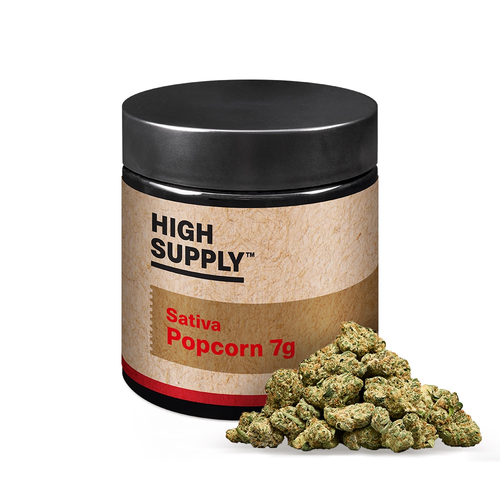 Photograph of product: HIGH SUPPLY Purple Plague 1/4 Popcorn - 7g