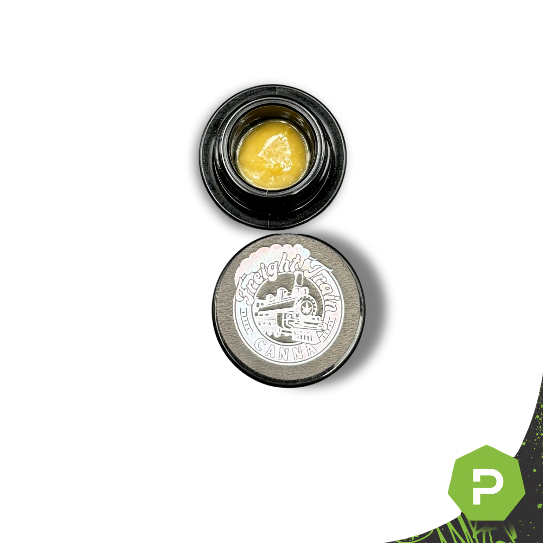 Photograph of product: Freight Train Canna Rosin Disposable | Candy Rain
