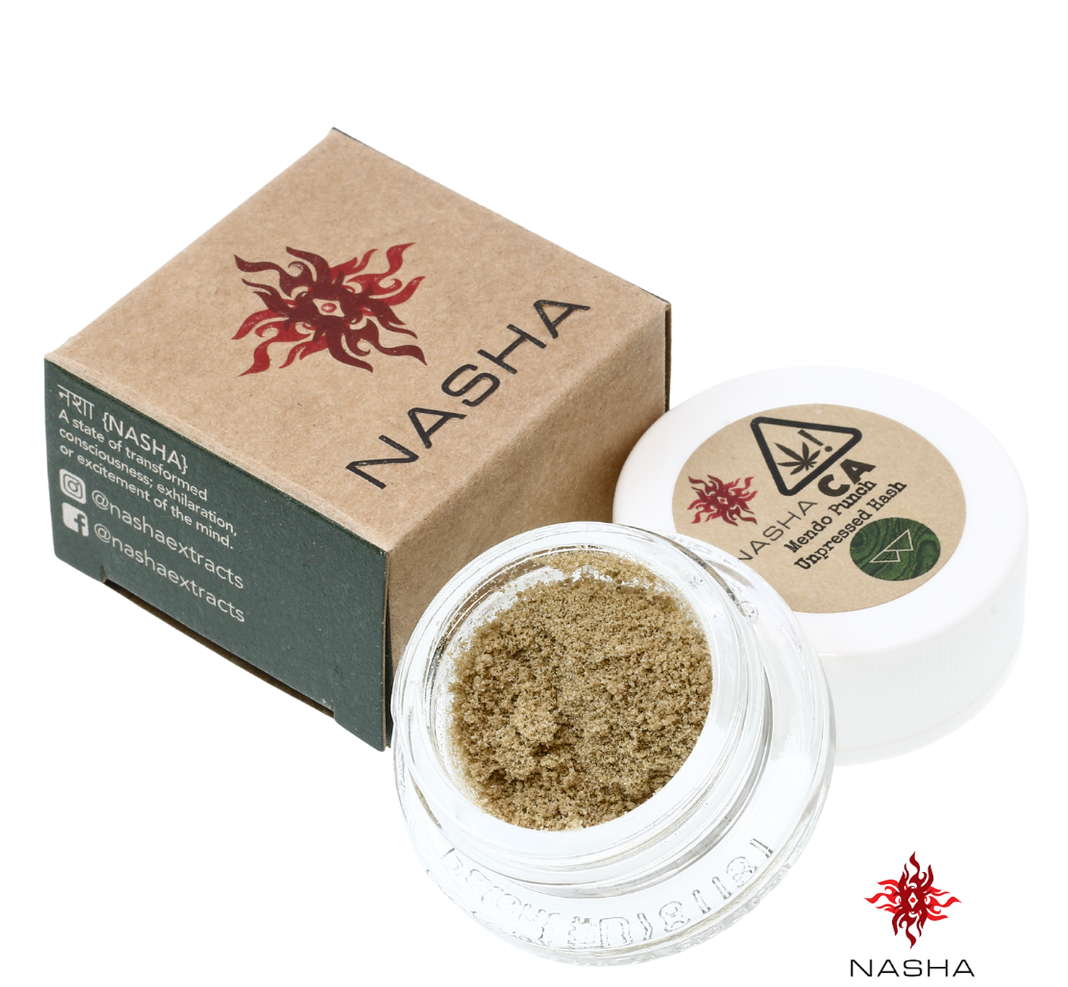 Photograph of product: MENDO PUNCH 1.2G GREEN UNPRESSED au chocolat